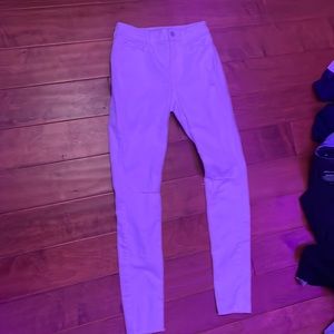 White jeans